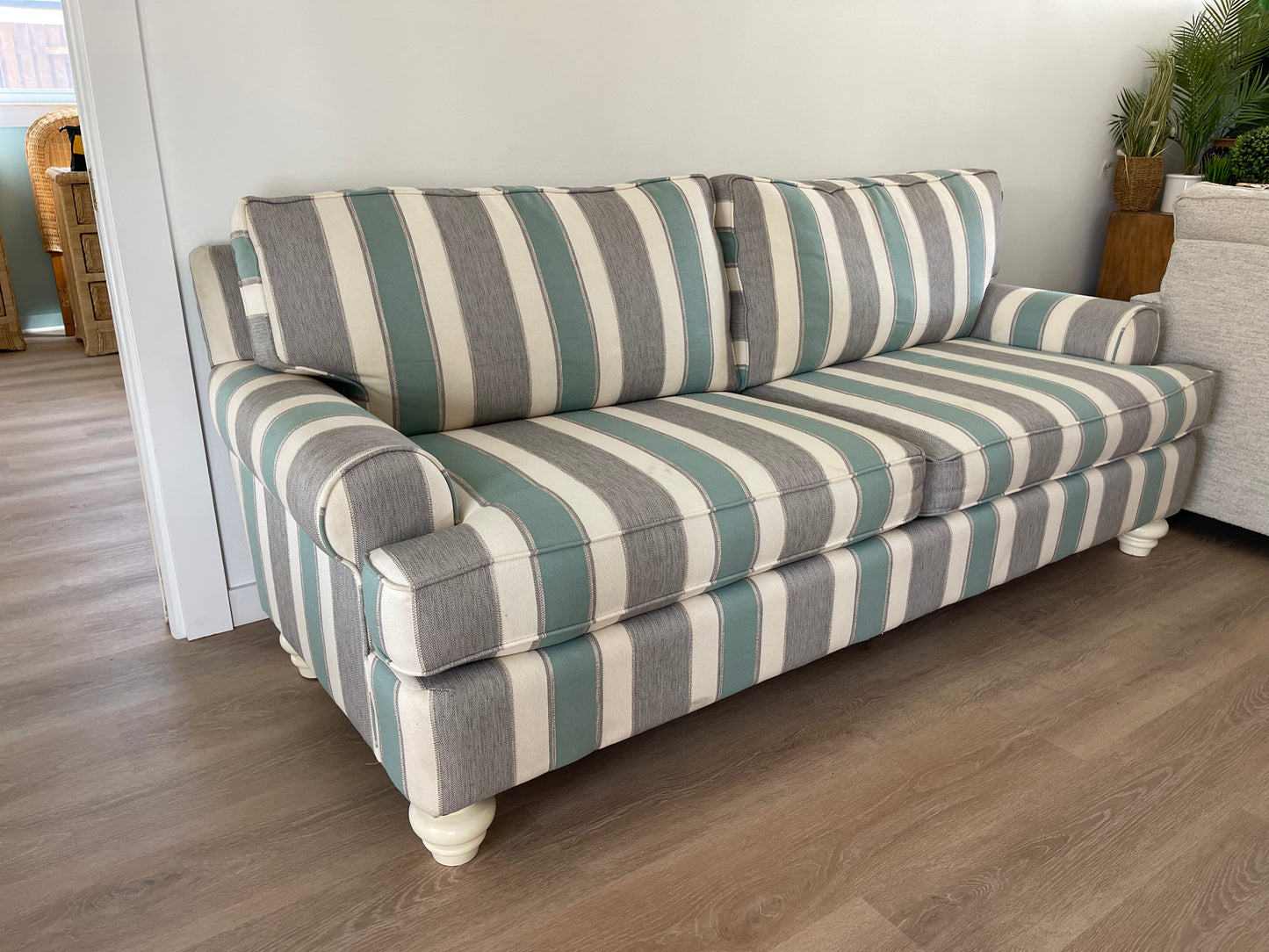 ( SOLD )Braxton Culler 2 cushion Lowell Sofa