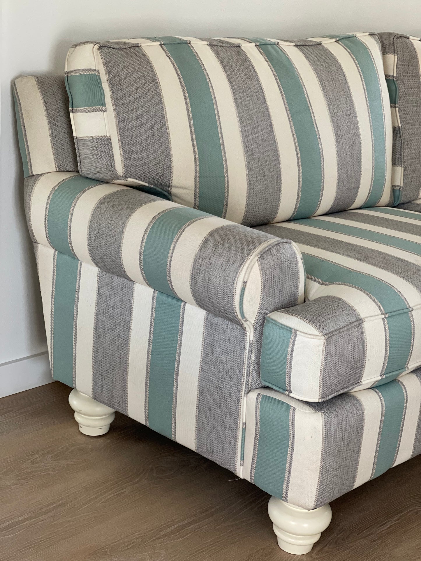 ( SOLD )Braxton Culler 2 cushion Lowell Sofa