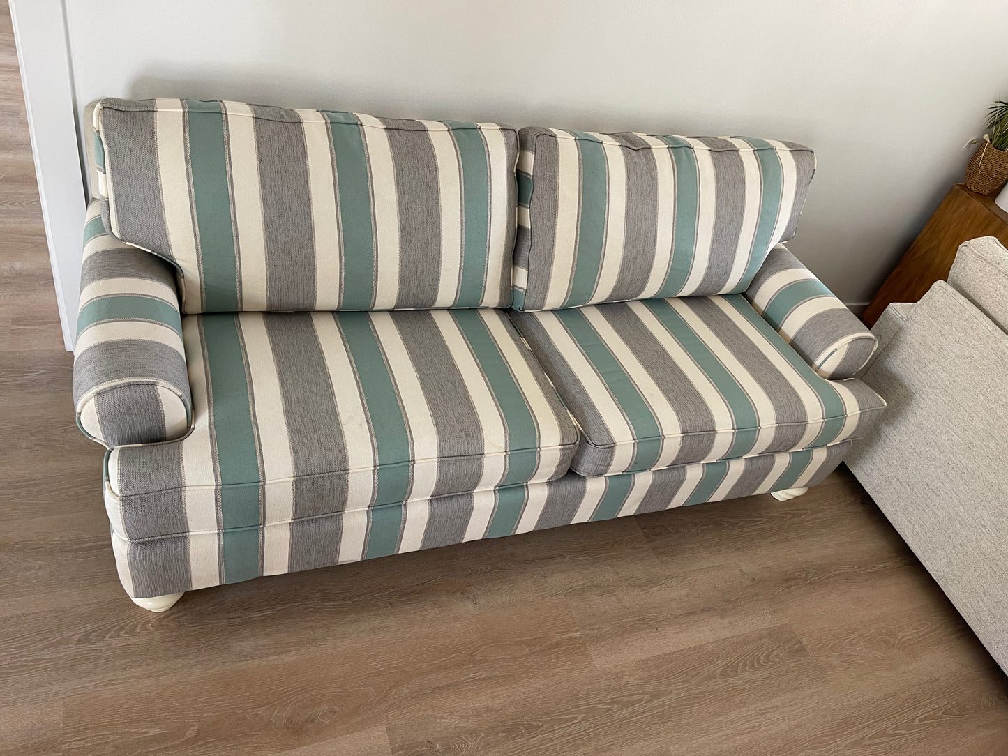 ( SOLD )Braxton Culler 2 cushion Lowell Sofa