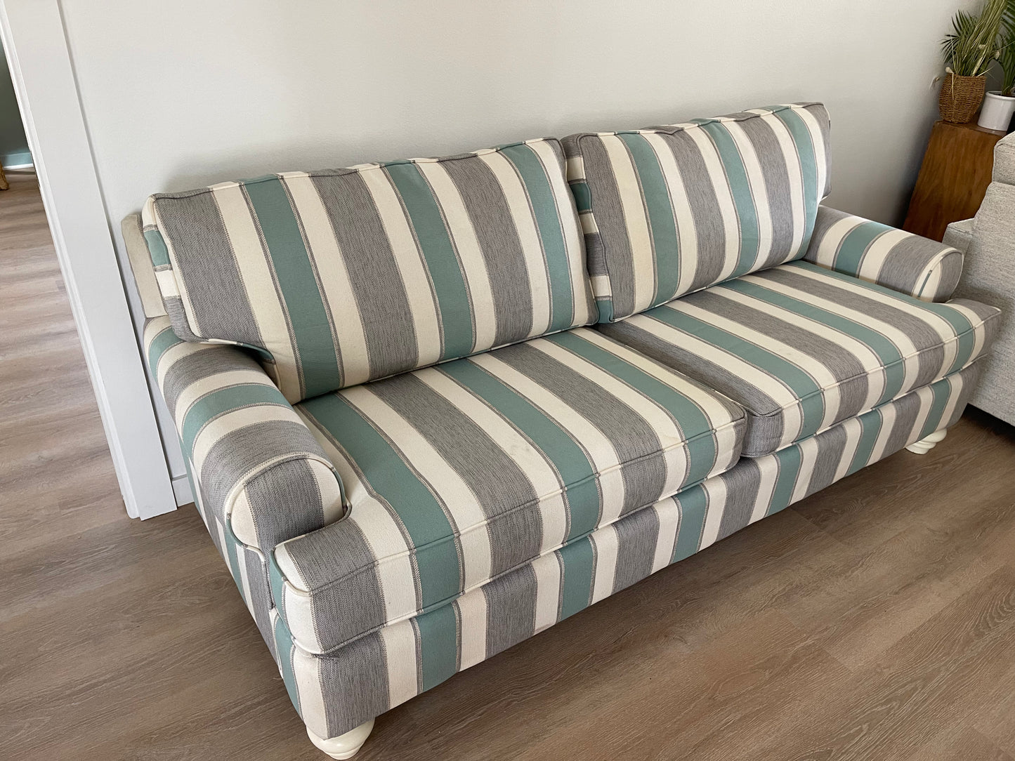 ( SOLD )Braxton Culler 2 cushion Lowell Sofa