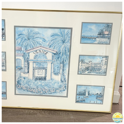 Venice Florida Landmark Wall Decor | ART [AW-120]