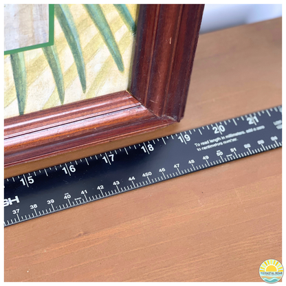 Tropical Parrot Framed Artwork | Coastal Palm Bird Prints (Pair) | ART [AW-101]